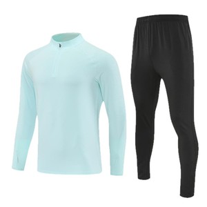 Ensemble de course à manches longues en polyester grande taille pour <span class=keywords><strong>homme</strong></span>, <span class=keywords><strong>tenue</strong></span> de match de football printemps/automne/hiver - Product Image 5