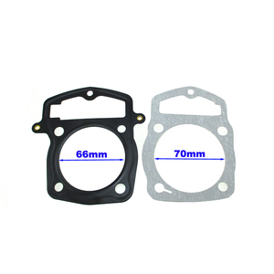 Juntas de cabeza de motor de 65,5mm <span class=keywords><strong>Loncin</strong></span> ZongShen CB250 <span class=keywords><strong>250cc</strong></span> Kaya Xmotos Apollo Tmax ATV <span class=keywords><strong>Pit</strong></span> Dirt <span class=keywords><strong>Bike</strong></span> - Product Image 4