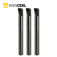 WENCERL Porte-outil de tournage externe TNMG S20R-MCLNR12 pour tour, support d'outil MCLNR2020K12 pour l'usinage de l'acier