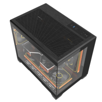 Boîtier PC Gaming M-ATX pour Ordinateur de Bureau - Gabinete Personnalisé pour Gamers - Boîtiers et Tours d'Ordinateur