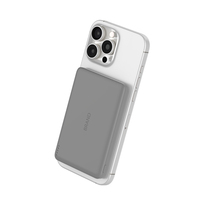 Banque d'alimentation sans fil magnétique 3 en 1 15W PD20W 5000mAh 10000mAh Alimentation portable Chargeur de montre Coque en alliage d'aluminium