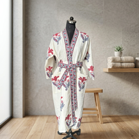 Pyjama à col roulé à manches longues en spandex/coton brodé, séchage rapide, tendance