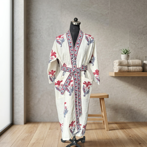 Pijamas de Moda con Cuello Alto y Manga Larga, de Spandex/Algodón, Bordados, de Secado Rápido - Product Image 2
