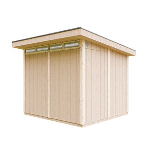 ที่เก็บของไม้กลางแจ้งคุณภาพพรีเมียมโรงเก็บของ timbela M903A 5.90m2ประกอบได้ง่าย H237 x W279 x L294ซม.