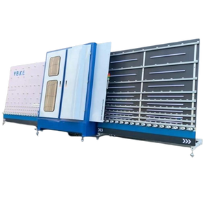 Dispositivo de Limpieza Vertical de Vidrio de Alta Gama con PLC para Pretratamiento de Vidrio Aislante - Product Image 1