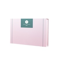 Boîte cadeau magnétique personnalisée en carton rigide pour ampoules de parfum et sérums, emballage haut de gamme pour flacons de peptides avec doublure en éponge