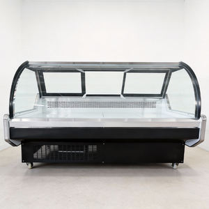 Vitrina Refrigerada Abierta para Carnes 0-10 ° Refrigerador Comercial para Exhibición de Carne, para <span class=keywords><strong>Supermercados</strong></span> y Carnicerías, Vitrina Exhibidora de Alimentos - Product Image 4