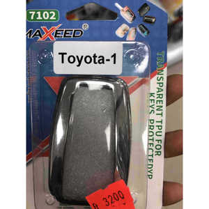 Funda Protectora para Llaves de Coche Maxeed Toyota 1, Transparente, de TPU, Resistente a Arañazos - Product Image 1