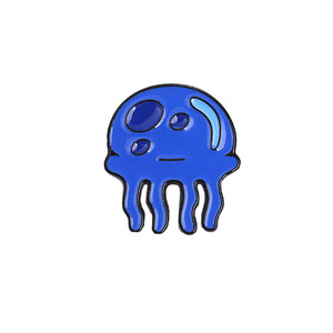 Wholesale Designer <b>Hat</b> Collar Clothes Lapel Cute Cartoon Jellyfish Supplier Manufacturer Custom Hard Soft Enamel <b>Pins</b> - Product Image 6