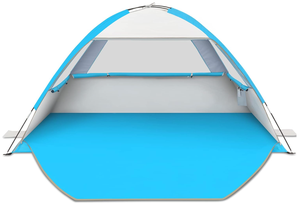 Tente de plage, abri solaire avec protection UV, légère et facile à installer, auvent d'ombrage pour la plage - Product Image 5