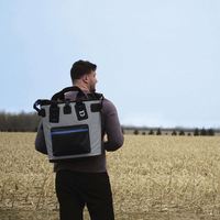 Sac isotherme rectangulaire imperméable en TPU pour pique-nique, idéal pour le stockage d'aliments d'urgence avec isolation