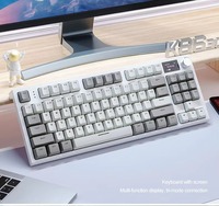 New Attack Shark K86 Three-mode RGB 2.4G USB Wired Wireless Gaming Mechanical Full Size Keyboard Suitable for Desktop