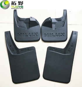 Protectores contra salpicaduras para <span class=keywords><strong>Toyota</strong></span> <span class=keywords><strong>Hilux</strong></span> VIGO/REVO 4WD más largo <span class=keywords><strong>2016</strong></span> + guardabarros de coche guardabarros Auto guardabarros para <span class=keywords><strong>Toyota</strong></span> - Product Image 1