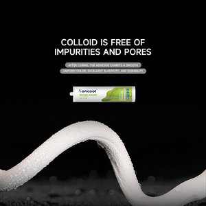 LONCOOL Mastic <span class=keywords><strong>silicone</strong></span> neutre imperméable pour le calfeutrage des joints de portes et fenêtres, réparation et construction - Product Image 4