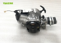 Mini moteur 49cc 2 temps moteur de démarrage par traction pour PIT Quad Dirt Bike Mini Pocket ATV enfants