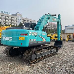 Excavatrices d'occasion à vendre Micro-excavatrices à vendre Tractopelles à vendre Excavatrices aux enchères Kobelco SK200-8 de 20 tonnes - Product Image 5