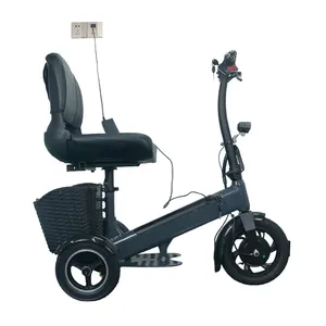 2023 Hot sell person 3 wheel electric cabin scooter electric tricycle