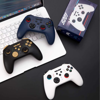 Manette de jeu sans fil BT la plus récente, compatible NS/NS2/PC/Mobile, avec déclencheur à effet Hall LED et joystick à six axes avec détection de mouvement
