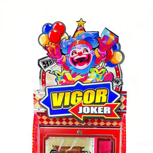 Machine de jeu à pièces de monnaie en gros, Vigor <span class=keywords><strong>Joker</strong></span>, pour centre de jeux, avec 1 an de garantie, métal et plastique, anglais - Product Image 2