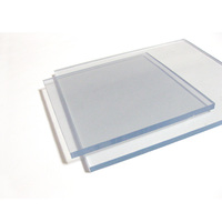 Plaque acrylique transparente comme du cristal |   Transparent, épaisseur 2 mm/3 mm/5 mm |   Bricolage multifonctionnel |   Coupe |   Résistant au feu et à l'eau