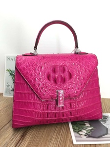 กระเป๋าถือสะพายไหล่หนังจระเข้แท้คุณภาพสูงสำหรับผู้หญิง ดีไซน์หรูหราทันสมัย - Product Image 4