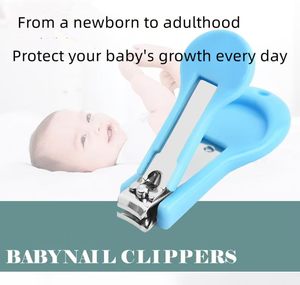 Nouvel ensemble de coupe-ongles de sécurité pour bébés, lame incurvée en acier au carbone, petite mâchoire, coupe-ongles pour doigts et orteils de bébé, avec récupérateur en plastique - Product Image 6