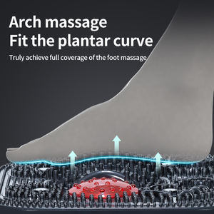 Bantalan pijat kaki listrik portabel, dengan pijat rol dan panas yang dapat diatur untuk Plantar dan penopang lengkungan, bantal pijat - Product Image 4