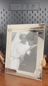 Chất lượng cao kim loại mạnh mẽ và lâu dài Khung ảnh 4R 5R <span class=keywords><strong>8R</strong></span> sáng tạo vĩnh viễn cho đám cưới bàn trang trí nhà khung ảnh - Product Image 6