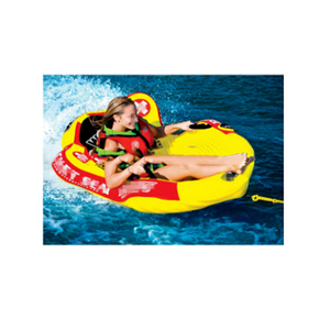 Wake Warrior 1 Tube gonflable en PVC 100kg capacité maximale Tube de ski pour sports nautiques en plein air pour les activités du centre commercial scolaire en plastique - Product Image 1