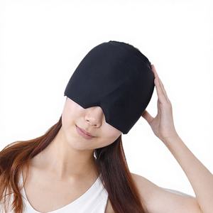Flexible Migraine Relief Leica Fabric Gel Ice Hat Cap CE Certification Class I Medical Hot/Cold Therapy Headache Puffy Eyes - Product Image 1