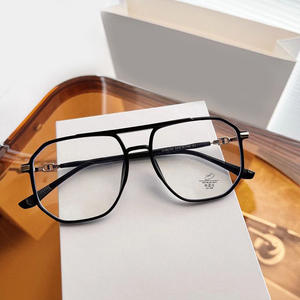 Nouvelles lunettes anti-lumière bleue TR90, forme irrégulière, monture intégrale unisexe, avec protection UV pour un usage quotidien - Product Image 4