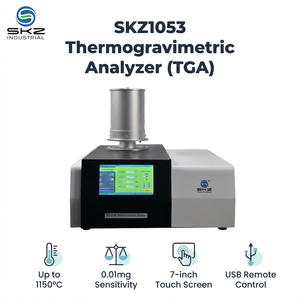 Analyseur TGA SKZ1053A 1150 ℃   Sensibilité de 0,01 mg pour l'analyse personnalisée de <span class=keywords><strong>la</strong></span> teneur en humidité et en volatiles des caoutchous polymères - Product Image 1