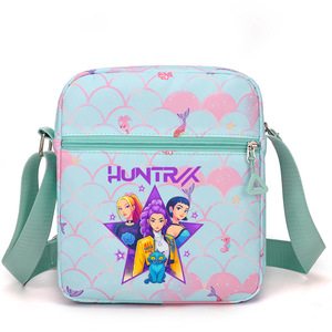 Borsa a Tracolla con Stampa Devil Hunter KPOP, Borsa con Cerniera in Nylon, Borsa da Campus per Studenti, Ragazzi e Donne - Product Image 2