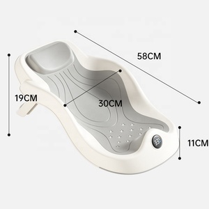 Baignoire pliable portable pour bébé nouveau-né avec chaise et support de bain pour nourrissons et enfants - Bonnes affaires - Product Image 6