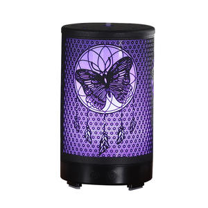 Cross Border <b>Butterfly</b> Aroma Diffuser 100Ml Electric Humidifier With Timing Function For Home And Office Use - Product Image 2