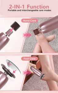 مطحنة باديكير للقدم قابلة لإعادة الشحن مع أداة مزيل الكالس لملف القدم الملساء ومزيل الكالس اللاسلكي - Product Image 4
