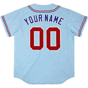 Custom <b>Baseball</b> Jersey Unisex Adult Personalized Stitched Name Number Breathable Tackle Twill 360 Grams Button Down Shirt - Product Image 2