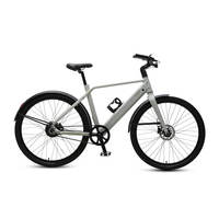 Vélo électrique de ville TXED Factory 36V 250W avec moteur arrière, pédalage assisté, double batterie, 3 vitesses et freins hydrauliques