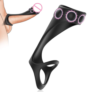 Secouez la serrure fine anneau produits pour hommes mari et femme partagent un appareil de <span class=keywords><strong>massage</strong></span> secouer flirter les préliminaires flirter l'équipement pour étendre - Product Image 6