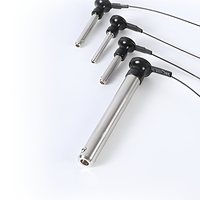 Pin Pegas Berlubang Diameter Kepala 16mm Pin Pengunci Beralas Aksesori Peralatan Pengunci Cepat/Penghubung