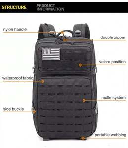 Hot Sale Custom Logo Tactical Bagpack Outdoor Sports <b>Men</b> Bags Camo Waterproof Hunting <b>Backpacks</b> - Product Image 4