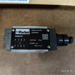 Vanne solénoïde Parker FM2BBSV55 350 bars pour commande d'huile hydraulique quatre voies - Product Image 1