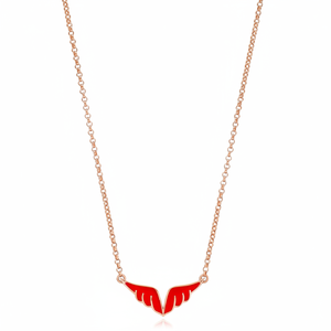 Ángel diseño esmalte colgante venta al por Mayor turco hecho a mano 925 joyería de plata esterlina - Product Image 2