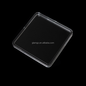 Yuvarlak kare dikdörtgen şeffaf plastik kare 38mm 7mm 20mm 25 mm tutucu özel akrilik sikke kapsül köpük ile 1oz bakır için - Product Image 4