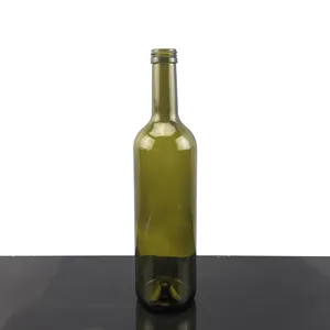 ワインとスピリッツの洗練された洗練された中国製のカスタムデザイン刻印ガラス瓶