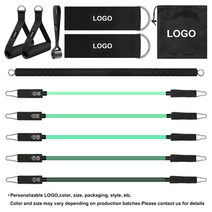 Set de Bandas de Resistencia Portátiles para Viaje, Alternativa a las Mancuernas, Ajustables, Multinivel, para Crossfit, Yoga y Ejercicio Físico - Product Image 3