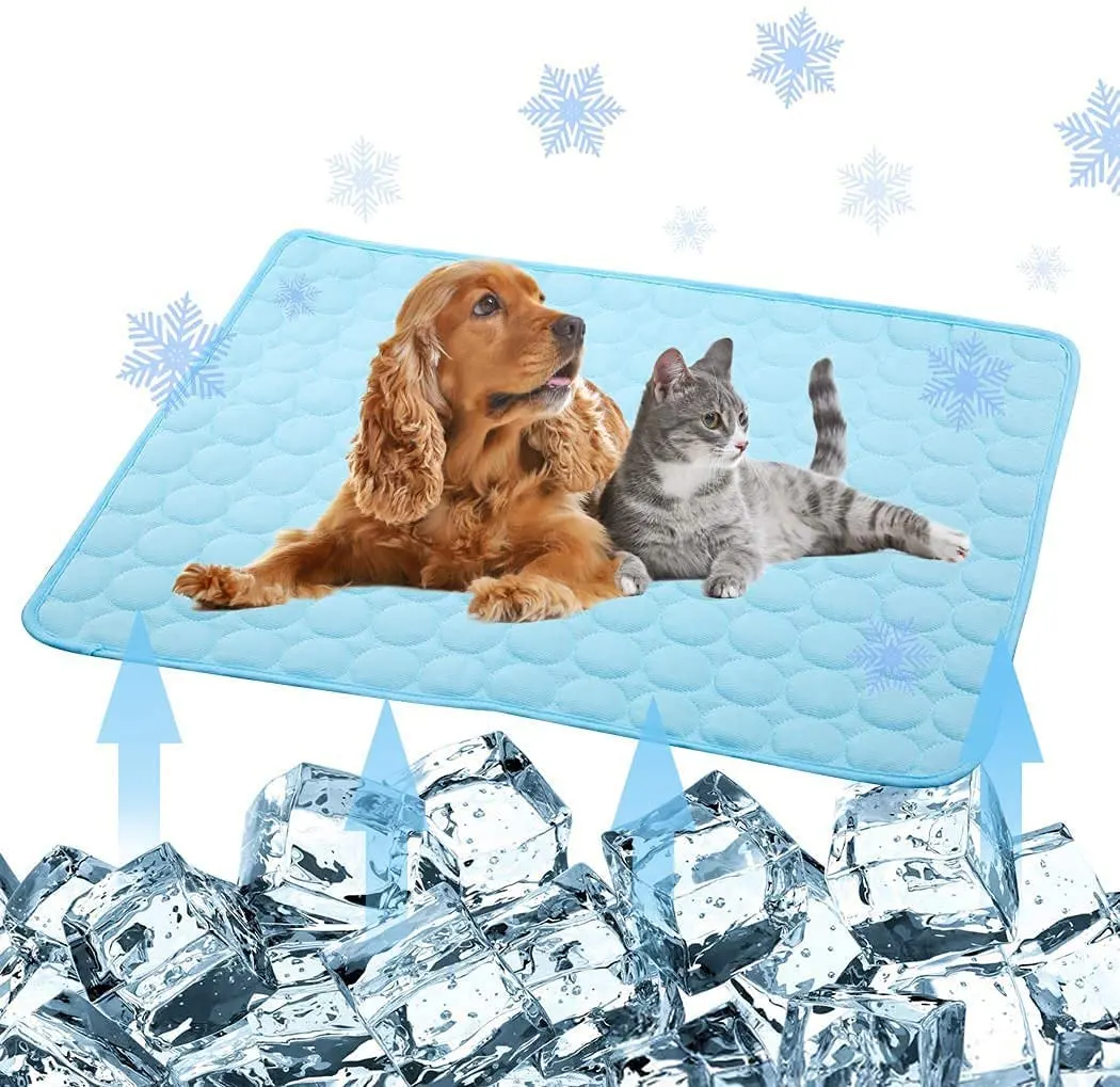 Coole Sommer kühlung Eisse ide MATS Ice Pad Gel Kühlung rutsch feste Haustier Hund Katze Bettdecke Matte das Kissen Haustier liefert