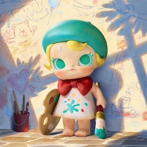 Nuova Serie Originale POPMART Baby Molly I Am Future Little Painter, Statuette in PVC Fatte a Mano, Scatola Sorpresa Trendy - Product Image 1