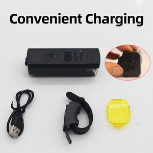 Phare de vélo intelligent à capteur de lumière, induction automatique, LED, éclairage de nuit pour vélo, lampe avant étanche en PC ABS - Product Image 5