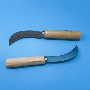 Cuchillos para piña con mango de madera, cuchillos para frutas, cuchillos curvos y cuchillos de cocina al por mayor para tiendas de un o dos yuanes. - Product Image 3